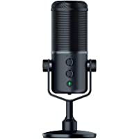 Los mejores  - Razer Seirēn Elite - Micrófono Dinámico para Streaming de Nivel Profesional- Negro